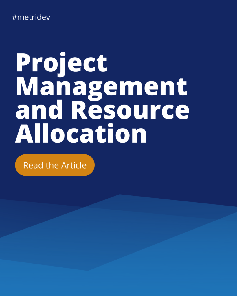project management and resource allocation