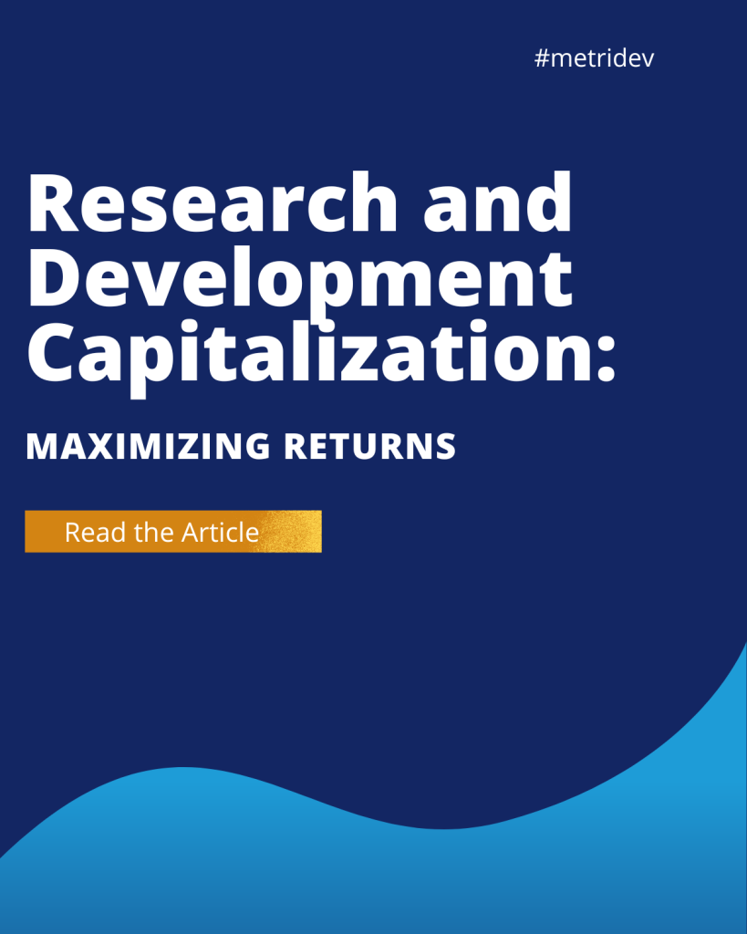 Research and Development Capitalization