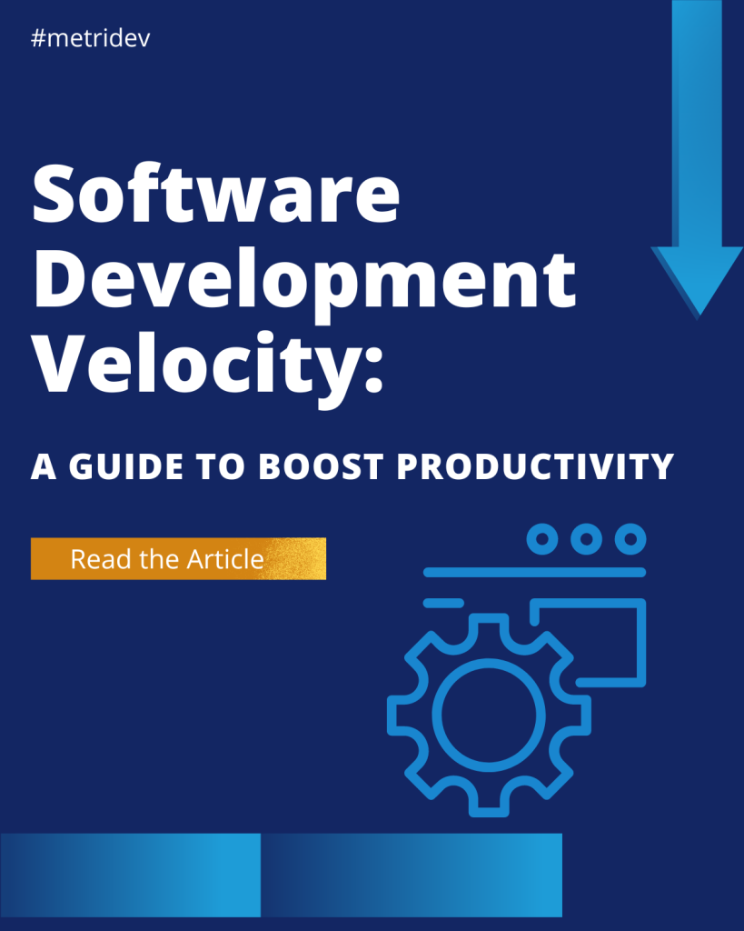 software development velocity