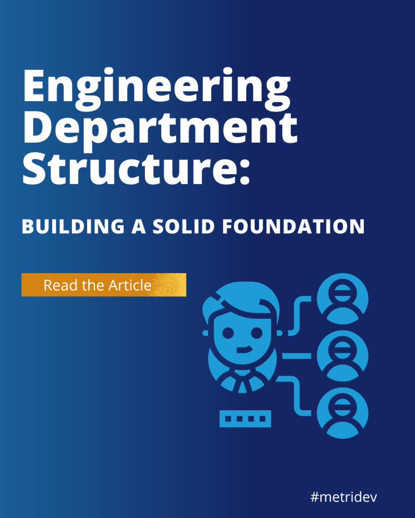 engineering department structure